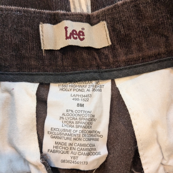 LAST CHANCE ❤️ VINTAGE LEE Corduroy Pants - Picture 4 of 4